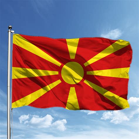 Makedonya bayrağı
